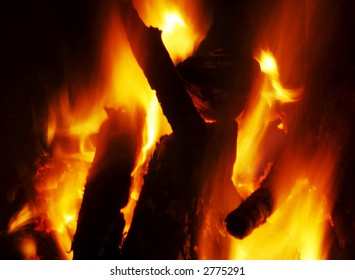 Fire texture - Shutterstock ID 2775291