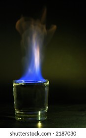 Fire Using Grain Alcohol Fuel Stock Photo 2187030 | Shutterstock