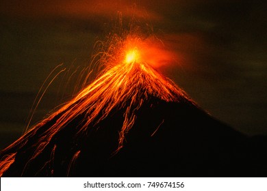 Fire volcano