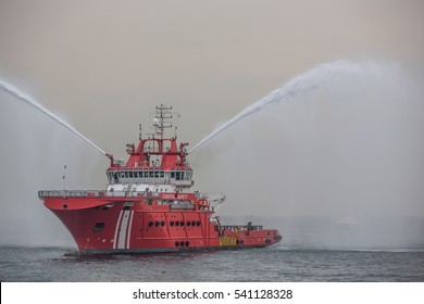 Fireboat.