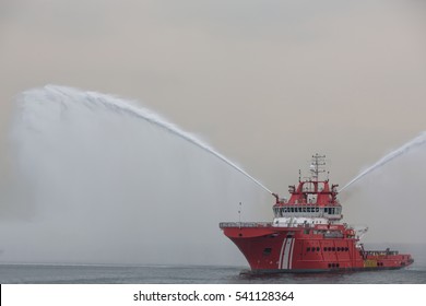 Fireboat.