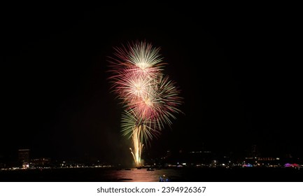 A firecracker is a small explosive device primarily designed to produce a large amount of noise.