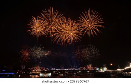 A firecracker is a small explosive device primarily designed to produce a large amount of noise.