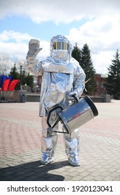 Firefighter Suit, Chemical Silver Protection Suit