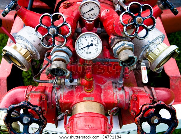 Firefighting Machine Hydraulics Stock Photo 34791184 | Shutterstock