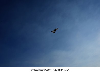 Firefighting Plane Over The Adriatic Sea