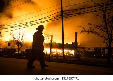 fireman in the fire