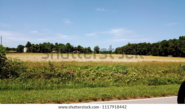 Firepit Fire Pit Farm Farming Tobacco Stock Photo Edit Now