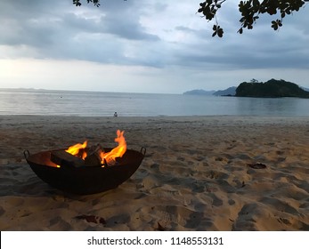 Firepit On Beach