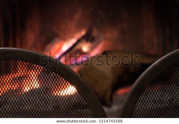 Fireplace Grate Stock Photo Edit Now 1214743588