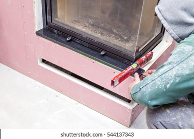 Fireplace Install Stock Photos Images Photography Shutterstock