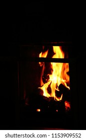 Fireplace, Winter Evening, Old World Charm, Darjeeling, India