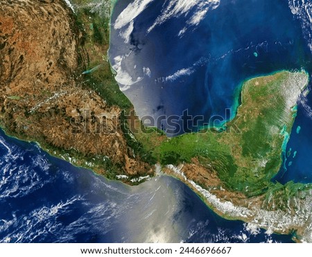 Fires in Mexico. Fires in Mexico. Elements of this image furnished by NASA.