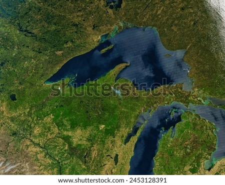 Fires in the upper Midwest. Fires in the upper Midwest. Elements of this image furnished by NASA.