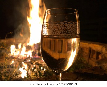 Fireside Wine Glass