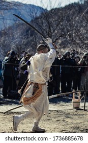 Firewalking Goma(Buddhism Event) Of Shinano-Hiei In Achi, Nagano, Japan.