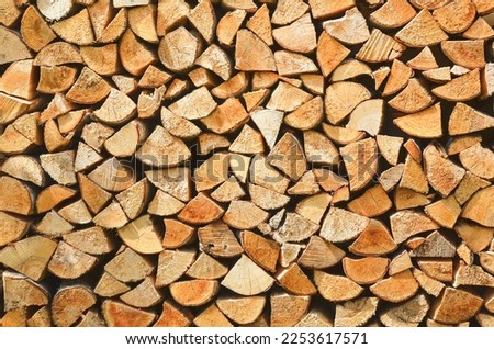 Similar – Image, Stock Photo Woodstock Firewood