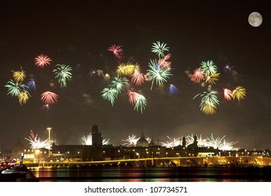 Firework Celebration Redentore (Venice, Italy)