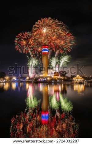 Firework Count Down 2026, Roi Et, Thailand
