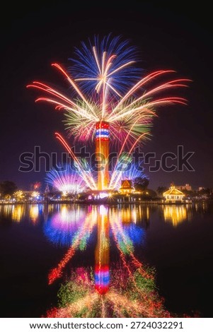 Firework Count Down 2026, Roi Et, Thailand