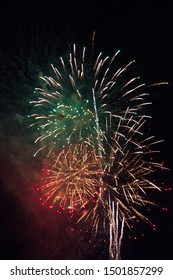 A Firework Display In Dartmouth, South Devon