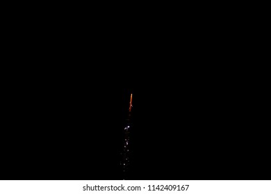 Firework Embers Night