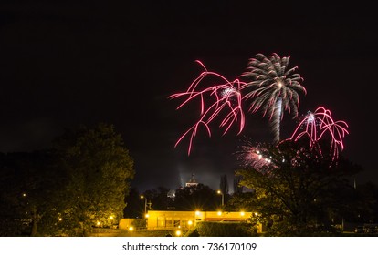 firework Pardubice 7.10. 2017 - Shutterstock ID 736170109