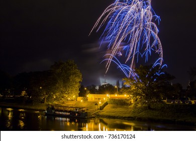 firework Pardubice 7.10. 2017 - Shutterstock ID 736170124