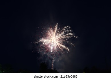 Firework Show At A Church Event