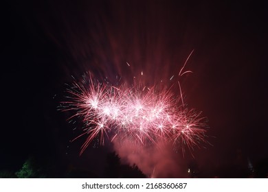 Firework Show At A Church Event