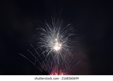 Firework Show At A Church Event