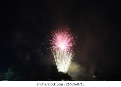 Firework Show At A Church Event