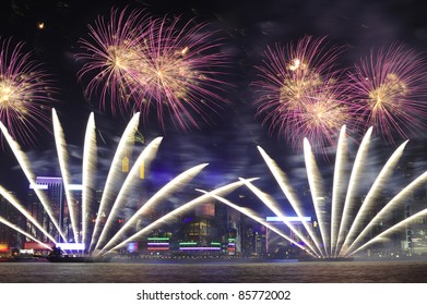 Firework Show In HongKong 2011