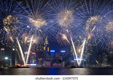 Firework Show In HongKong 2012