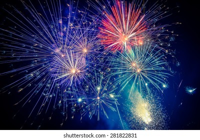 Fireworks - Shutterstock ID 281822831