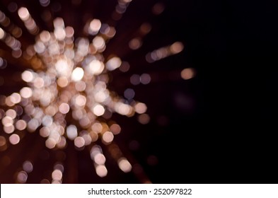 Fireworks Bokeh Texture Background