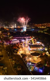 Fireworks At Brisbane Showgrounds During Ekka