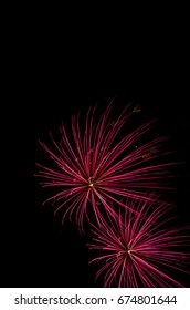 Fireworks Closing The 51st Annual Ankeny Summerfest In Ankeny, IA, USA