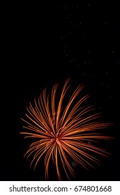 Fireworks Closing The 51st Annual Ankeny Summerfest In Ankeny, IA, USA