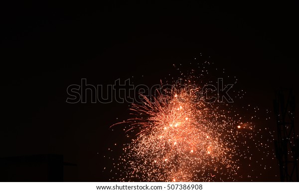 fireworks crackers sky shots celebration wallpaper stock photo edit now 507386908 https www shutterstock com image photo fireworks crackers sky shots celebration wallpaper 507386908