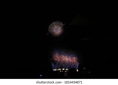 Fireworks Display At Fuji Speedway In October