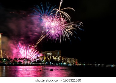 Fireworks At The Hilton Hawaiian Village