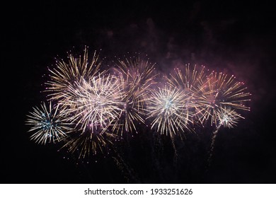 Fireworks in the new year festival - Shutterstock ID 1933251626