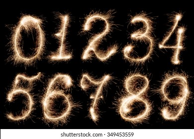 Fireworks Numbers, Set