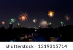 Fireworks on Diwali festival in india