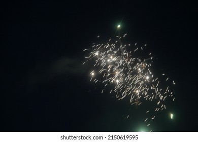 Fireworks On The Fourth Of July Near New Smyrna Beach Florida