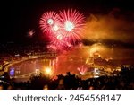 Fireworks Show over Budapest on 20th August (St. Stephen