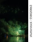 fireworks in sky