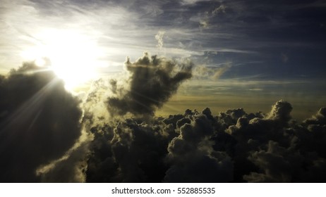 firmament and dawning - Shutterstock ID 552885535