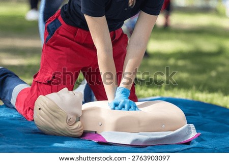 First aid and CPR training